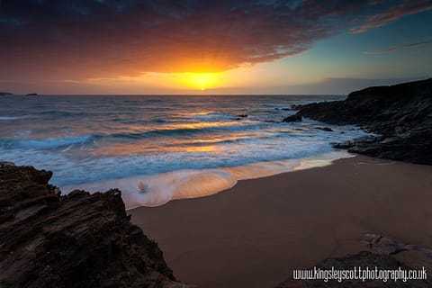 Fistral Beach Sunset