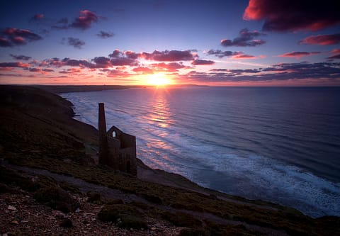 Wheal Coates Sunset